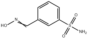 Benzenesulfonamide, 3-[(hydroxyimino)methyl]- (9CI) Structure