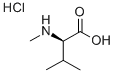 N-メチル-D-バリン塩酸塩 化学構造式
