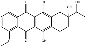 7-Deoxy Daunorubicinol Aglycone Structure