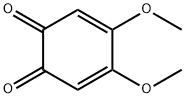 4,5-ジメトキシ-3,5-シクロヘキサジエン-1,2-ジオン 化学構造式