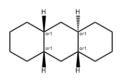 cis,trans-Perhydroanthracene (4aalpha,8aalpha,9aalpha,10abeta)- Structure