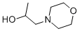 N-(2-HYDROXYPROPYL)MORPHOLINE Structure