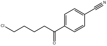 5-CHLORO-1-(4-CYANOPHENYL)-1-OXOPENTANE Structure