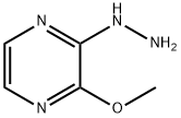 2-Hydrazinyl-3-methoxypyrazine Structure