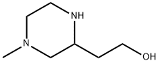 2-(4-甲基哌嗪-2-基)乙醇,211053-48-4,结构式