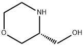 (3R)-ヒドロキシメチルモルホリン 化学構造式