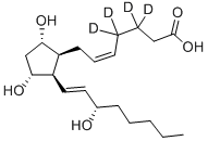 8-EPI PGF2ALPHA-D4 Structure