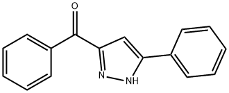 Phenyl(5-phenyl-1H-pyrazol-3-yl) ketone 结构式