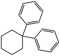 1,1'-(Cyclohexane-1,1-diyl)bisbenzene Structure
