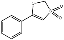 5-フェニル-1,3-オキサチオール3,3-ジオキシド 化学構造式