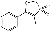 4-Methyl-5-phenyl-1,3-oxathiole 3,3-dioxide,21120-04-7,结构式