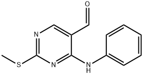 211245-56-6 2-甲基硫烷基-4-苯基氨基-嘧啶-5-甲醛
