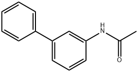 3-(アセチルアミノ)ビフェニル 化学構造式