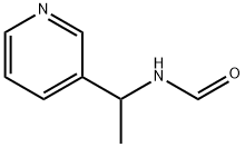 N-(1-吡啶-3-基-乙基)-甲酰胺 结构式