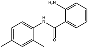 2-氨基-N-(2,4-二甲基苯基)苯甲酰胺 结构式