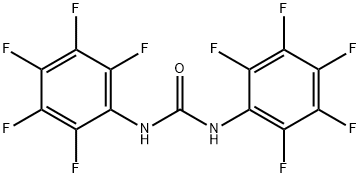 N,N'-ビス(ペンタフルオロフェニル)尿素 化学構造式