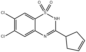 pazoxide  Struktur