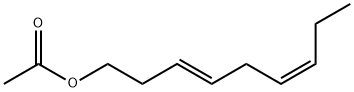 (E,Z)-3,6-NONADIEN-1-YL ACETATE Struktur