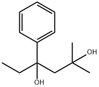 2-Methyl-4-phenyl-2,4-hexanediol Struktur