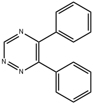 3-(2-吡啶基)-5,6-二苯基-1,2,4-三嗪, 21134-91-8, 结构式