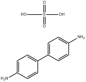 [1,1'-Biphenyl]-4,4'-diamine sulphate Structure