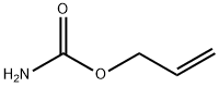 カルバミド酸2-プロペニル 化学構造式