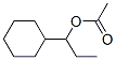 1-CYCLOHEXYL-1-PROPYL ACETATE 结构式