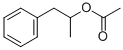 酢酸1-メチル-2-フェニルエチル 化学構造式