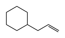 ALLYLCYCLOHEXANE Structure