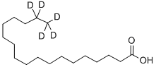 十八烷酸-17,17,18,18,18-D5, 211443-83-3, 结构式