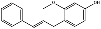 3-Methoxy-4-[(E)-3-phenyl-2-propenyl]phenol Struktur