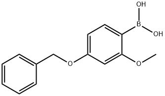 4-BENZYLOXY-2-METHOXYPHENYLBORONIC ACID, 211495-28-2, 结构式