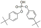 bis(p-tert-butylphenyl) hydrogen phosphate Struktur