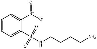 1-AMINO-4-(2-NITROBENZENESULFONAMIDO)BUTANE Structure