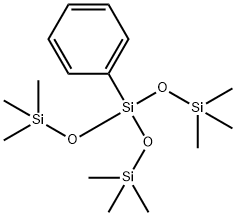 Phenyltris(trimethylsiloxy)silane  Structure
