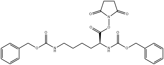 21160-83-8 [(S)-1-[(2,5-ジオキソ-1-ピロリジニル)オキシ]-1,5-ペンタンジイル]ビス(カルバミド酸ベンジル)