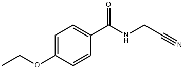 Benzamide, N-(cyanomethyl)-4-ethoxy- (9CI) 结构式