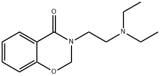 3-[2-(Diethylamino)ethyl]-2H-1,3-benzoxazin-4(3H)-one Struktur