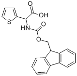FMOC-DL-(2-チエニル)グリシン 化学構造式