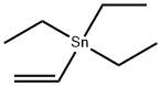トリエチル(ビニル)すず(IV) 化学構造式