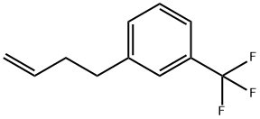 4-[(3-TRIFLUOROMETHYL)PHENYL]-1-BUTENE 结构式