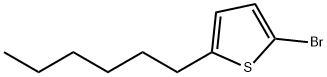 5-Bromo-2-hexylthiophene Struktur