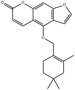 4-[(2,4,4-Trimethyl-1-cyclohexen-1-yl)methoxy]-7H-furo[3,2-g][1]benzopyran-7-one|