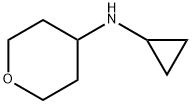N-CYCLOPROPYL-N-TETRAHYDRO-2H-PYRAN-4-YLAMINE Structure