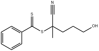 4-CYANO-1-HYDROXYPENT-4-YL DITHIOBENZOATE Structure