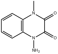 2,3-Quinoxalinedione,1-amino-1,4-dihydro-4-methyl-(8CI)|