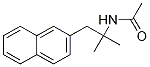Acetamide, N-[1,1-dimethyl-2-(2-naphthalenyl)ethyl]- Structure