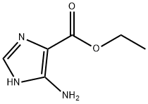 乙基 5-氨基-1H-咪唑-4-甲酸酯 盐酸盐, 21190-16-9, 结构式