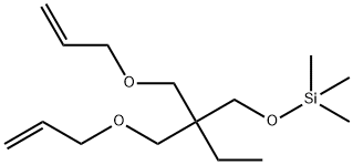 2,2-BIS(2-ALLYLOXYMETHYL)-1-TRIMETHYLSILOXYBUTANE Structure
