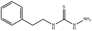 3-氨基-1-(2-苯乙基)硫脲, 21198-23-2, 结构式